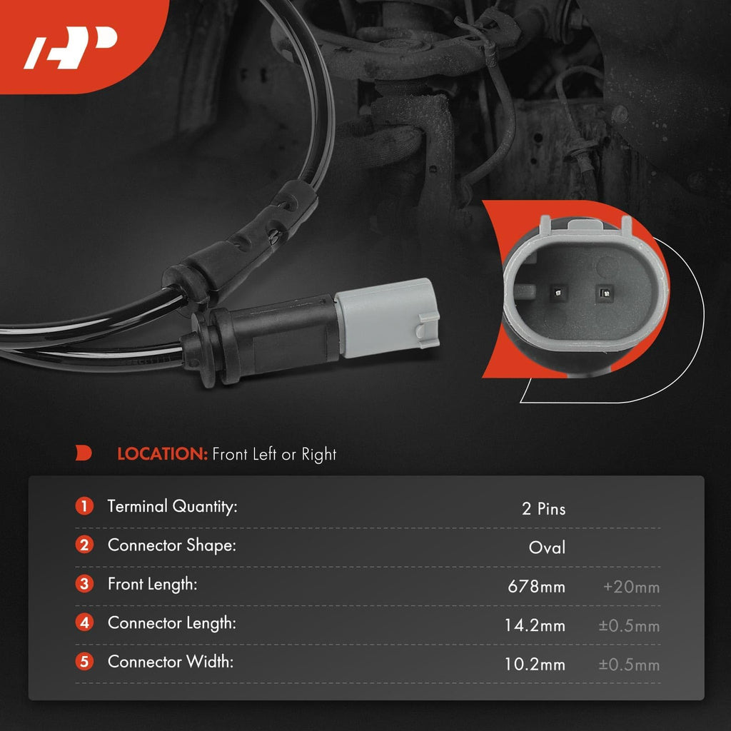 A-Premium Front Brake Pad Wear Sensor Compatible with BMW Models