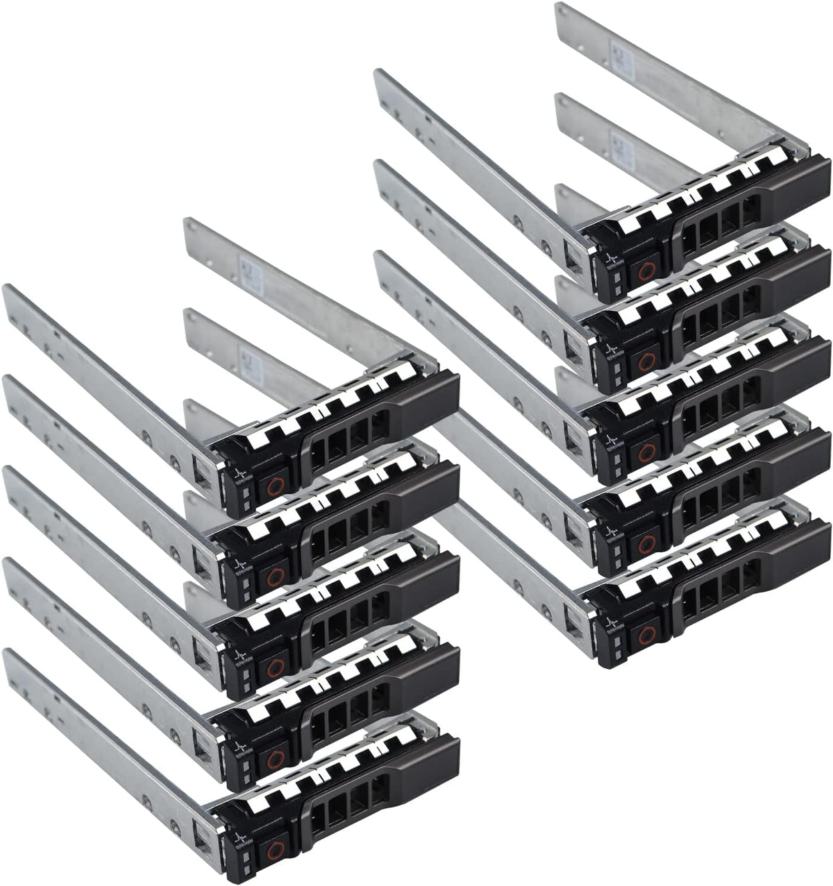10-Pack Hard Drive Tray Caddy 2.5 SSD Caddy G176J 0G176J Hard Drive Bracket