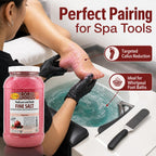 Salon Pedicure Salt Body Scrub Exfoliating & Moisturizing 128 oz