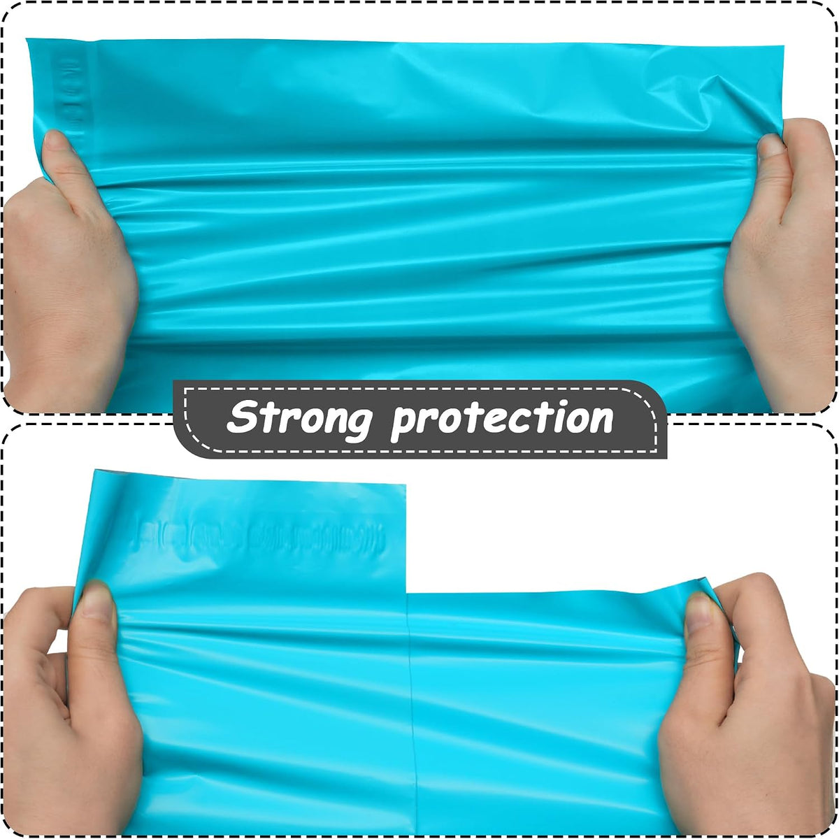 Poly Mailers 10x13 Inch, 200 Pcs Shipping Bags, Blue