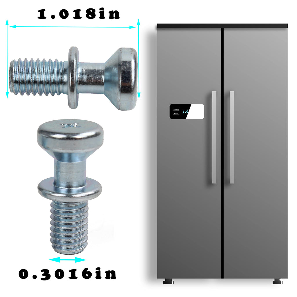 TNITRIB Refrigerator Fixer-Handle Screws DA61-03734A - 2 Pack