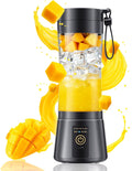 Personal Size Portable Blender Make Smoothies - Mini Blender 12oz Juice Cup | Powerful Blending with 6 Stainless