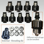 Melwozhwu Pneumatic Tapping Machine tap Flexible Arm Threading Tools