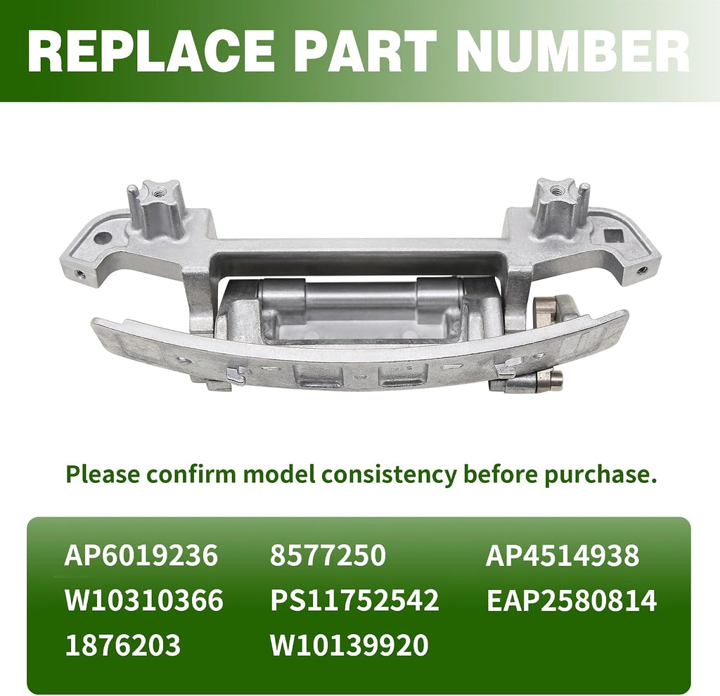 W10310366 Cosamatcozon Upgraded Dryer Door Hinge Part - Compatible with Some Whirlpool, Maytag and Amana Dryers