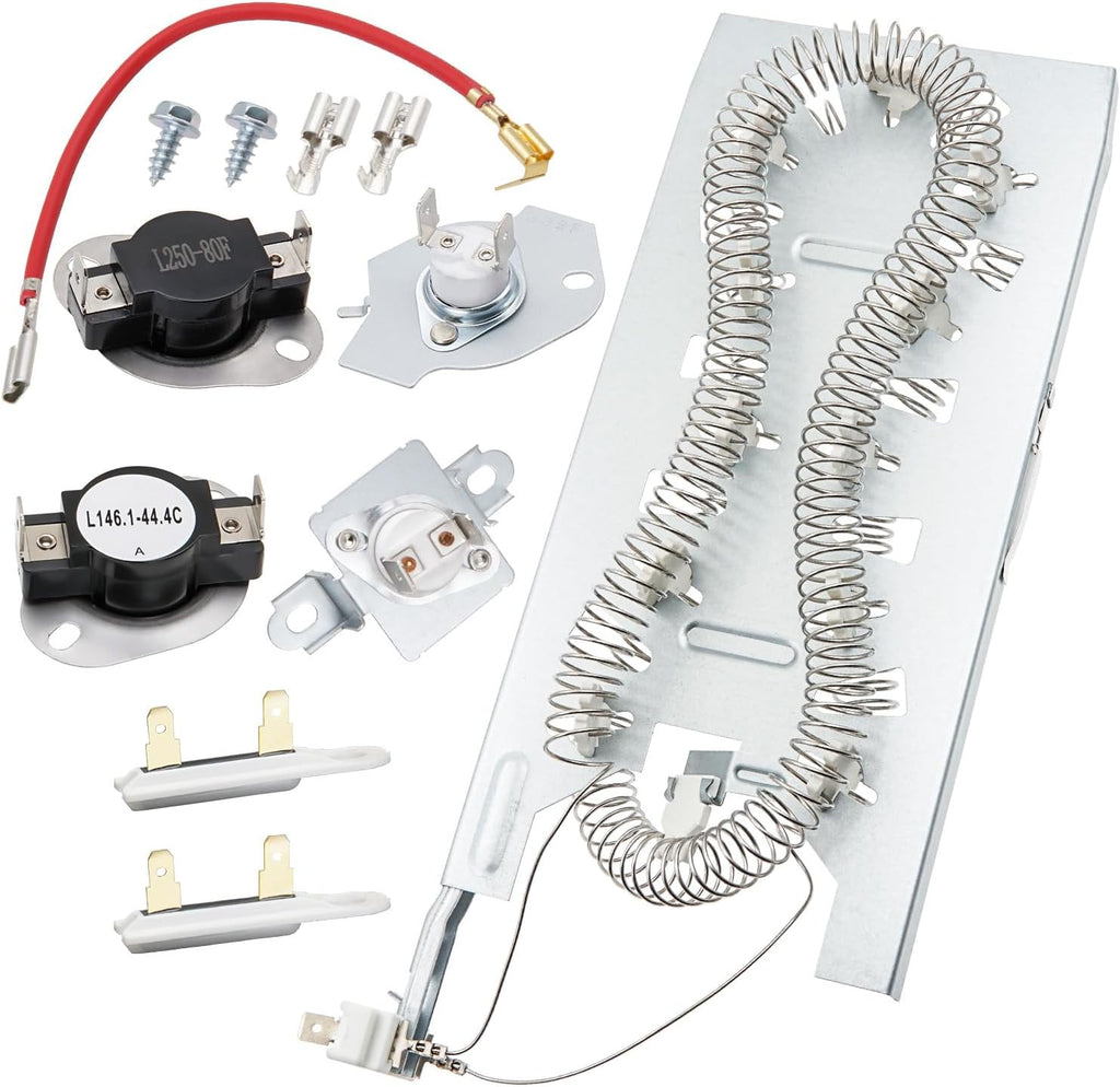 WED5620HW0 WED5620HW2 WED5620HW1 Dryer Heating Element Kit for Whirlpool