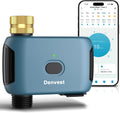 WiFi Water Timer with Brass Inlet, 1 Zone Smart Sprinkler Timer for Garden Hose Faucet, Hose Timers with Up to 20