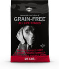 Grain-Free Dry Dog Food, Pasture-Raised Beef, 28lb