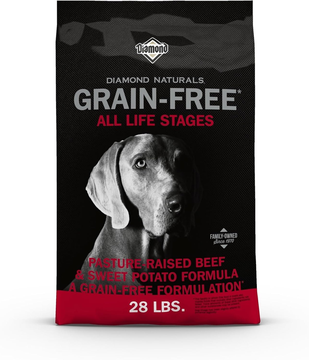 Grain-Free Dry Dog Food, Pasture-Raised Beef, 28lb