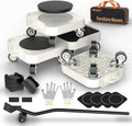 Furniture Sliders Lift Mover Dolly Tool Set - 1200LBS Heavy Duty Furniture Movers with 4 Wheels (360° Swivel)