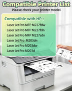 30A Toner Cartridge Black CF230A 4PK Compatible for HP M227fdw