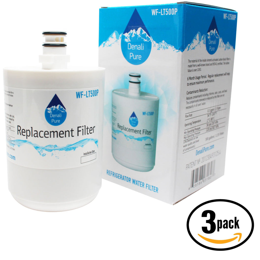 3-Pack Replacement for LG LSC27925ST Refrigerator Water Filter