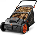 Push Lawn Sweeper 21" Leaf & Grass Collector 3.5 cu. ft. Hopper Bag