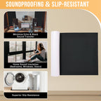 Neoprene Foam Sheet 12" x 59" x 1/16" Adhesive Backing Roll