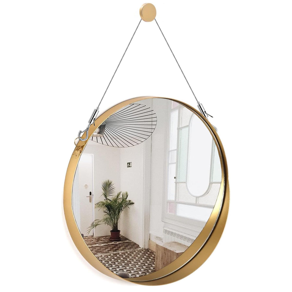 2 Pack Picture Hanging Wire Kit with D Rings - 25kg Load Capacity