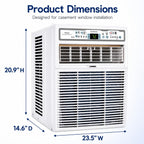 Element 10,000 Btu Window Casement Air Conditioner - Esc10Be