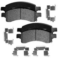NXTRIP Front Brake Pads Ceramic Compatible with 2006-2009 Chevy Trailblazer