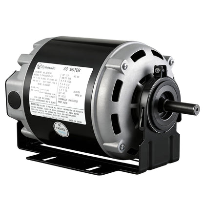 GF2034 Blower Motor 1/3 HP 115V 60Hz 1725 RPM 48 Frame Belt Drive Fan Motor