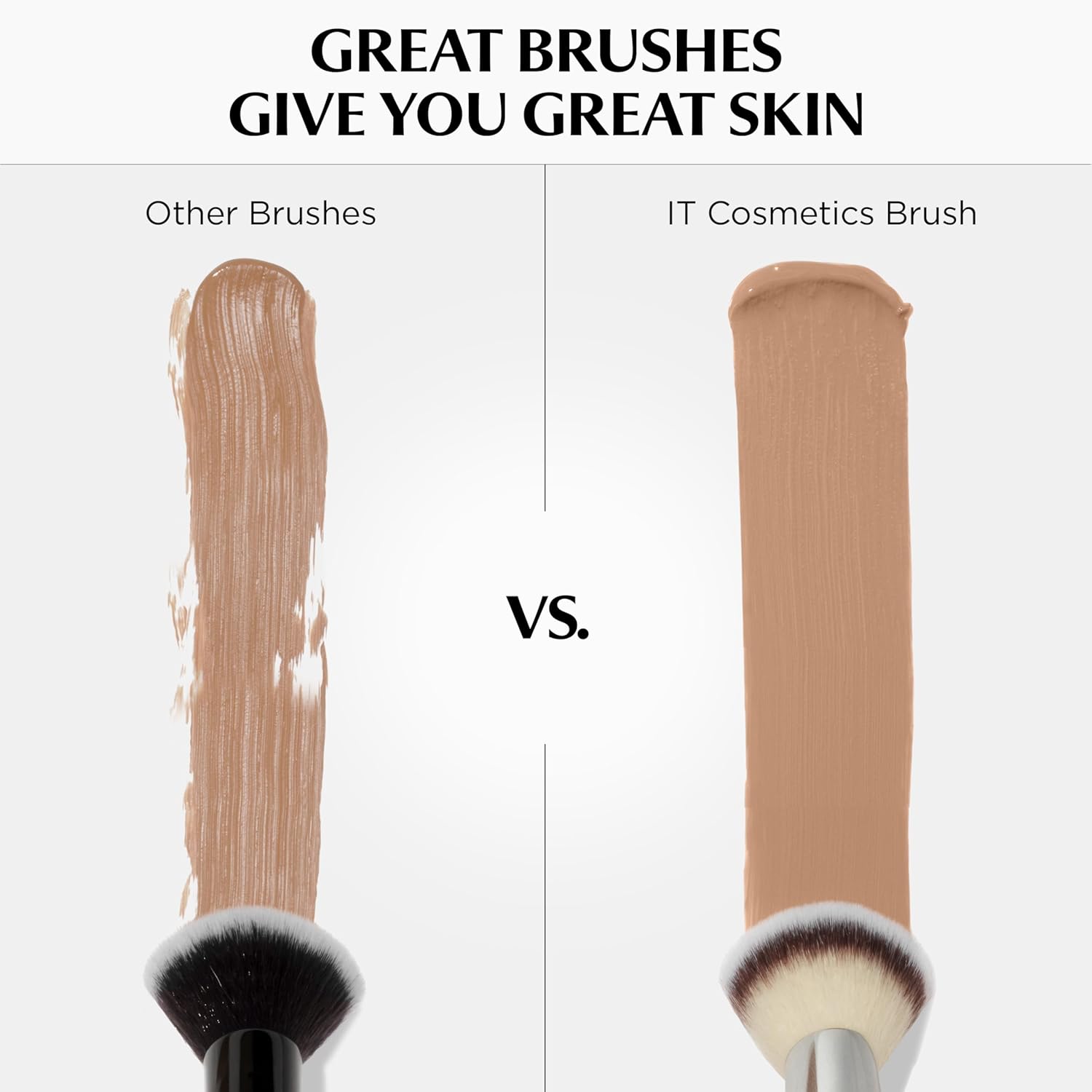 Heavenly Luxe Complexion Perfection Brush #7 - Dual-Ended Premium Makeup Brush for Foundation Concealer & Contour