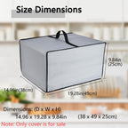 Microwave Oven Cover for Chefman 0.7 Cu. Ft Countertop Microwave Oven