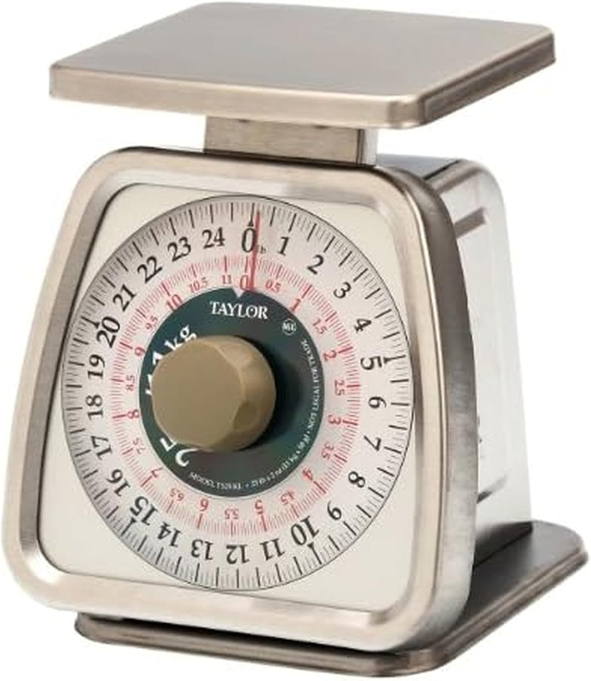 Stainless Steel Analog Portion Control Scale (25-Pound)