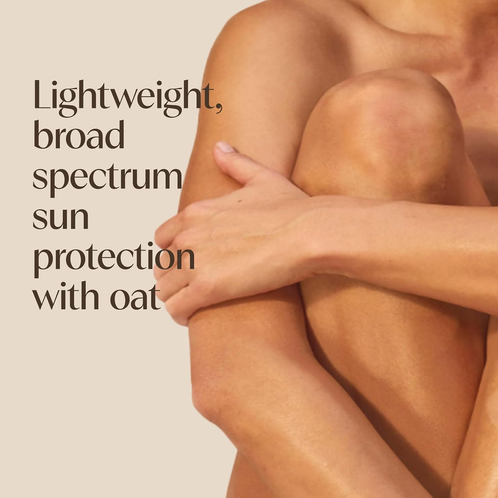 Aveeno Protect + Hydrate Sunscreen Lotion for Body & Face with Prebiotic Oat, SPF 60 Broad Spectrum Sunscreen