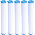 HYDROTOOLS 5-Pack Above-Ground Pool Cartridge Filter Replacement, 8 Sq Ft Element