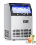 Commercial Gourmet Ice Maker, 120Lbs/24H Spray Ice Machine