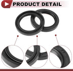5 Pcs Rotary Shaft Seal High Pressure Oil Seal 40x55x7mm Black Nitrile 70 Durometer Rubber