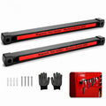 18 Inch Double Sided Magnetic Tool Holder, Magnetic Tool Bar 2 Pack