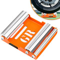 Motorcycle Wheel Cleaning Stand - Paddock Stand Replacement - Wheel Roller Stand for tire Cleaning & Chain