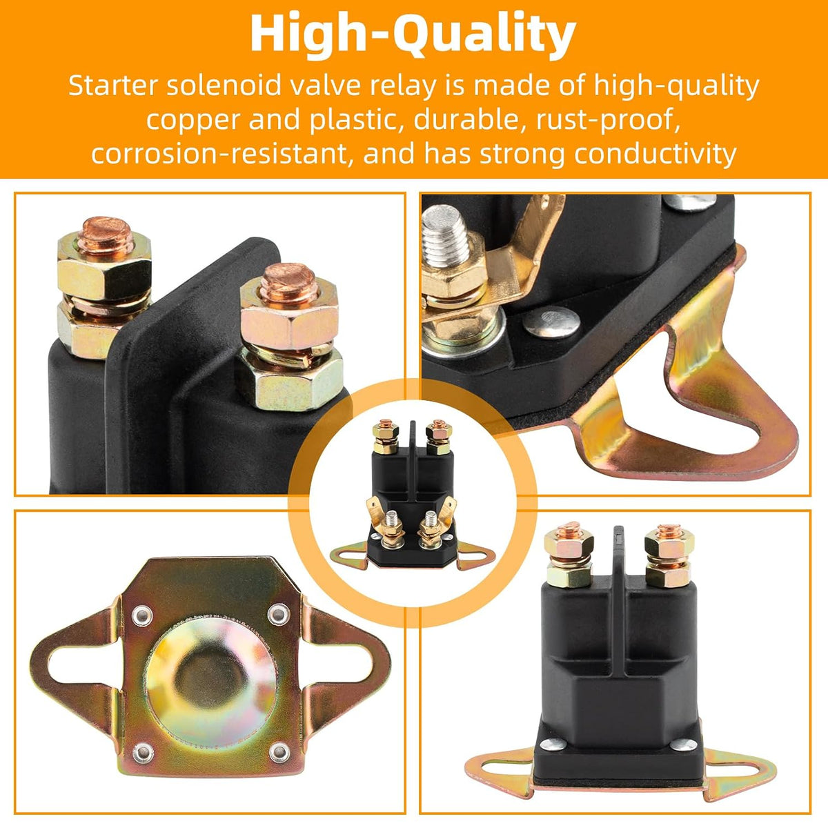 27010-7007 Starter Solenoid Relay Switch Compatible with Kawasaki