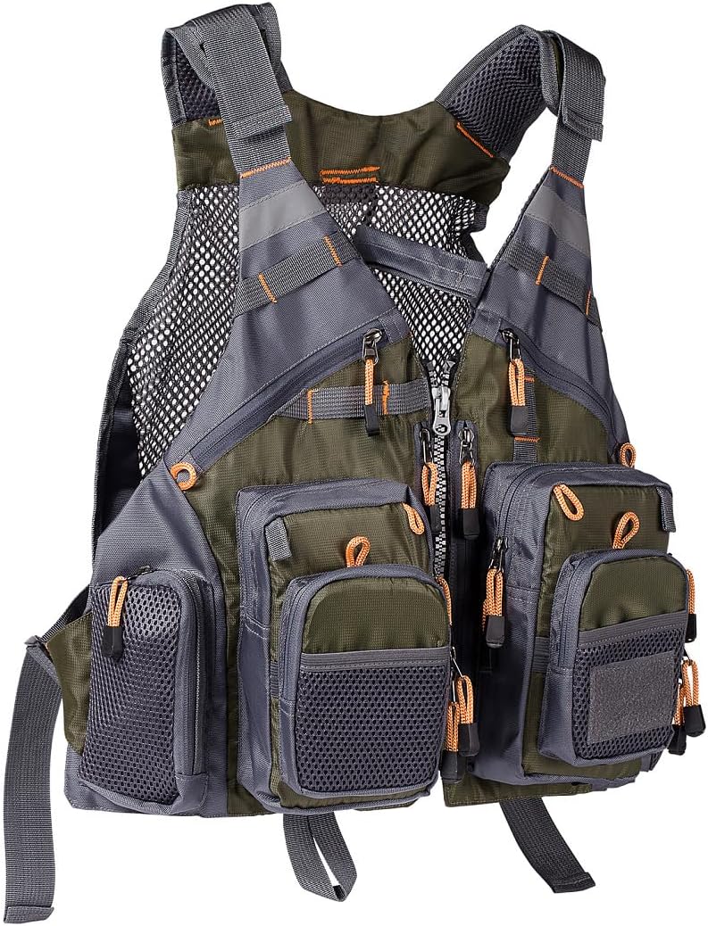 Strap Fishing Vest Adjustable for Men and Women