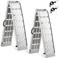 2PCS 7.5' Aluminum Truck Ramps, Loading Ramps for Pickup Trucks