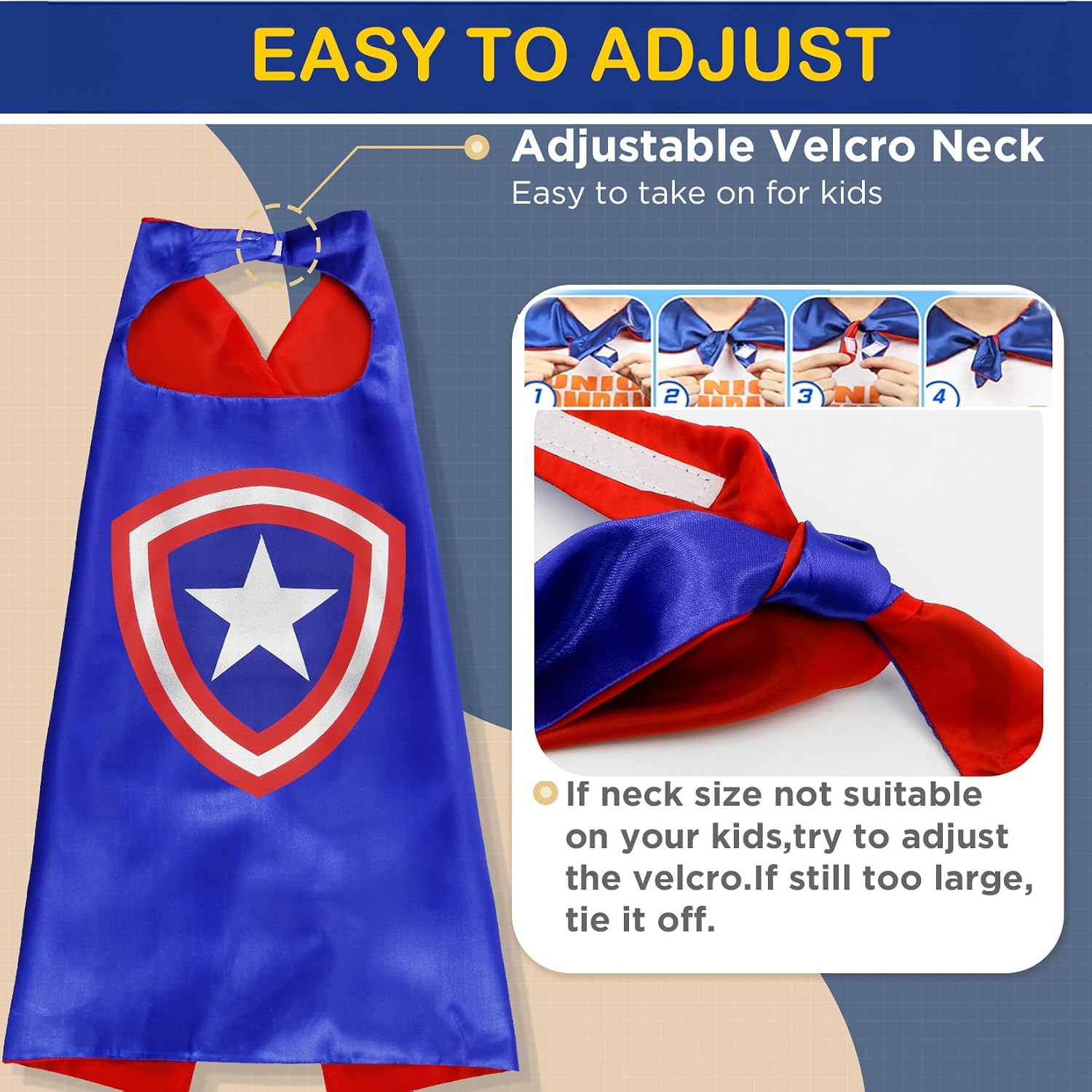 Kids Superhero Cape and Mask Set,Dress Up Costume with Slap Bracelets,Perfect for Birthday Patry,Halloween Cosplay