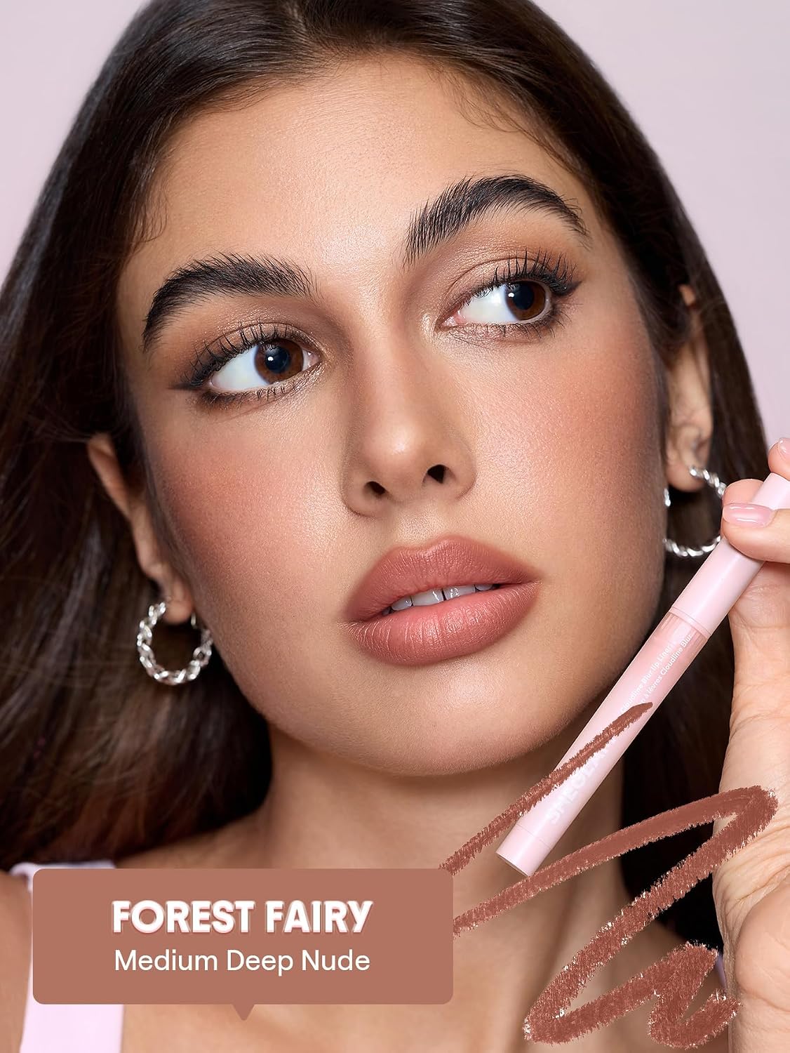 Cloudline Blur Lip Liner Long Lasting,Vegan & Cruelty-Free Lip Stain-Forest Fairy