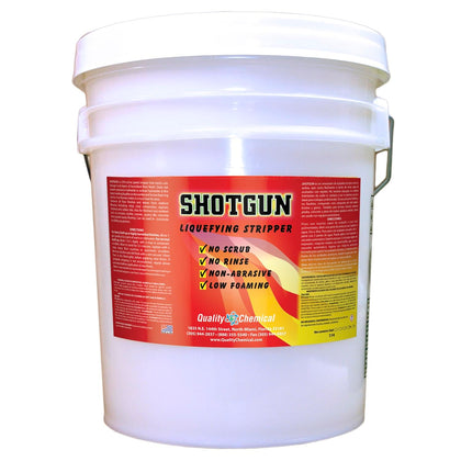 Shotgun No-Rinse High Power Floor Wax Stripper-5 Gallon Pail