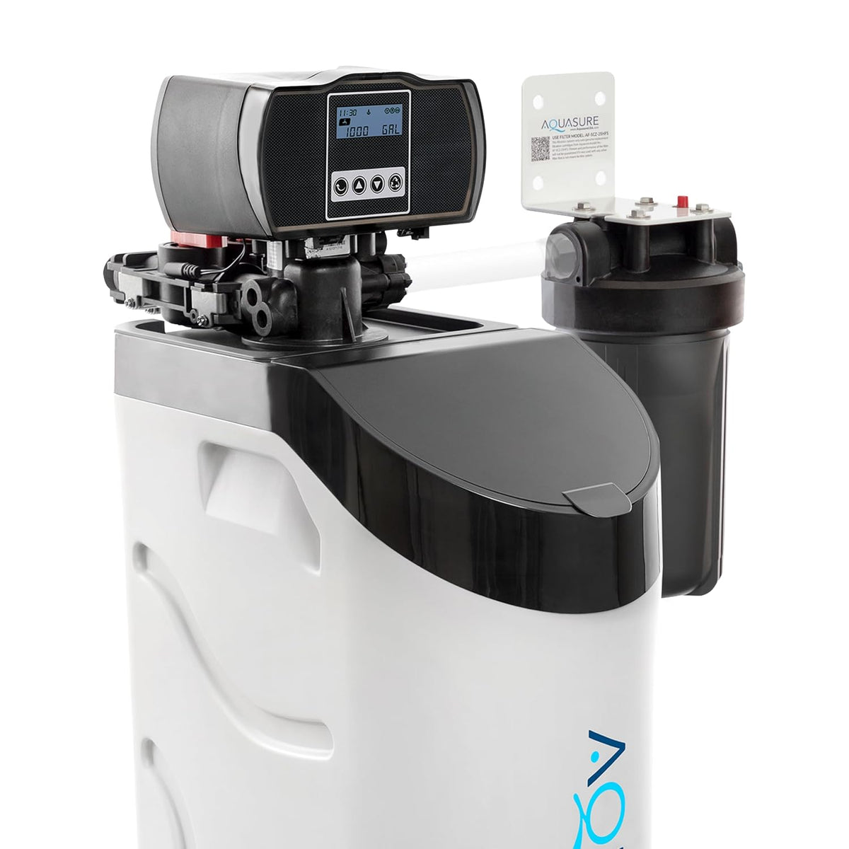 Harmony Lite All-in-One 34,000 Grains Whole House Water Softener with Pleated Sediment Pre-Filter System | Reduces
