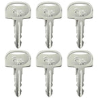 601 Ignition Keys 60266568 for Sany Mini Excavator Brode-rson Crane 6 Pack
