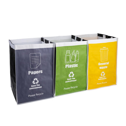 Recycle Waste Bag for Kitchen, Indoor Recycling Bins, Recycle Bins for Home, Kitchen Recycling Bin Trash Sorting