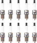 RC12YC Spark Plug 491055 For Briggs & Stratton Spark Plug Replace 491055S 491055T 72347GS 72347 805015 M78543 (Pack of 10)