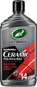 Hybrid Solutions Ceramic Car Polish and Wax, 14 oz. (Pack of 1) | Light Car Scratch Remover & Car Paint Restorer