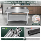 48-Inch Stainless Steel Equipment and Grill Stand