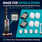 Replacement Filter Kit for Shark ZU100/ZU102 Rotator Pet Upright Vacuum