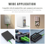 SC/APC to SC/APC Fiber Optic Internet Cable, Armored Single Mode Patch Cable, Fiber Optic Jumper Optical Patch Cord