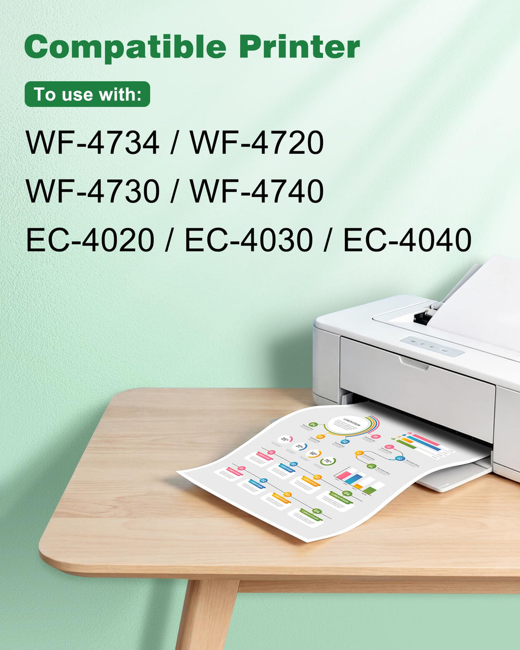Remanufactured Ink Cartridges Replacement for Epson 802XL Ink Cartridges