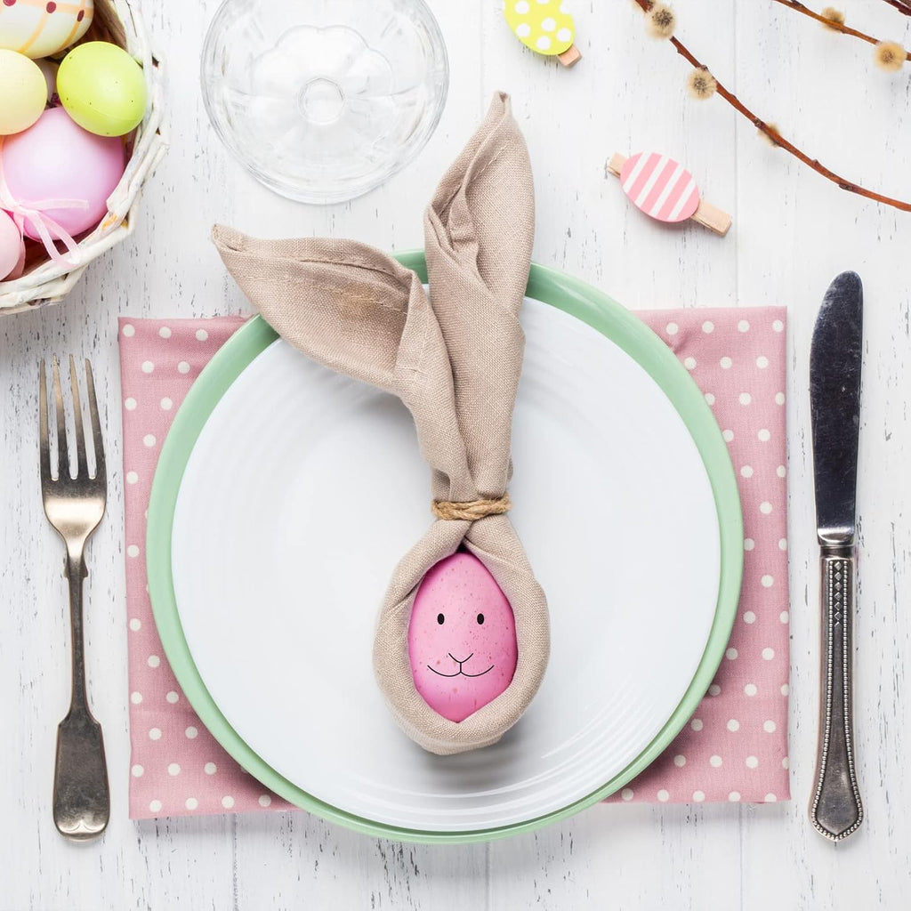 32 Pcs Assorted Faux Foam Speckled Eggs - Decorative Pastel Eggs for DIY Easter Wreath, Centerpiece, Bowl, Basket