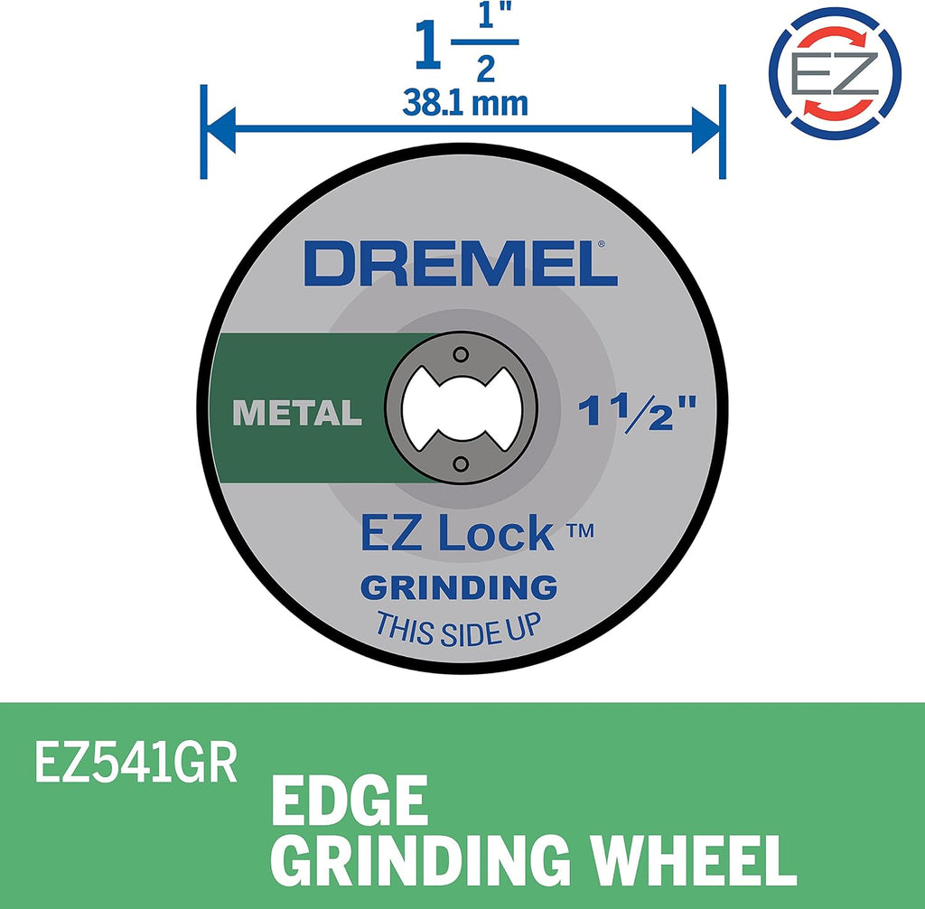 Dremel EZ541GR Aluminum Oxide Grinding Wheel (2-Piece)