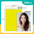 Poly Mailers 10 x 13 Inch, 100 Pcs, Yellow 2.4 Mil Self-Seal Bags