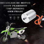 Kunray Electric DC Motor 48V 2000W Max Speed 5700rpm
