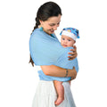 Blue Water Baby Carrier Wrap Sling for Summer Pool Water Adventures | Lightweight Breathable Mesh, Dry Fast